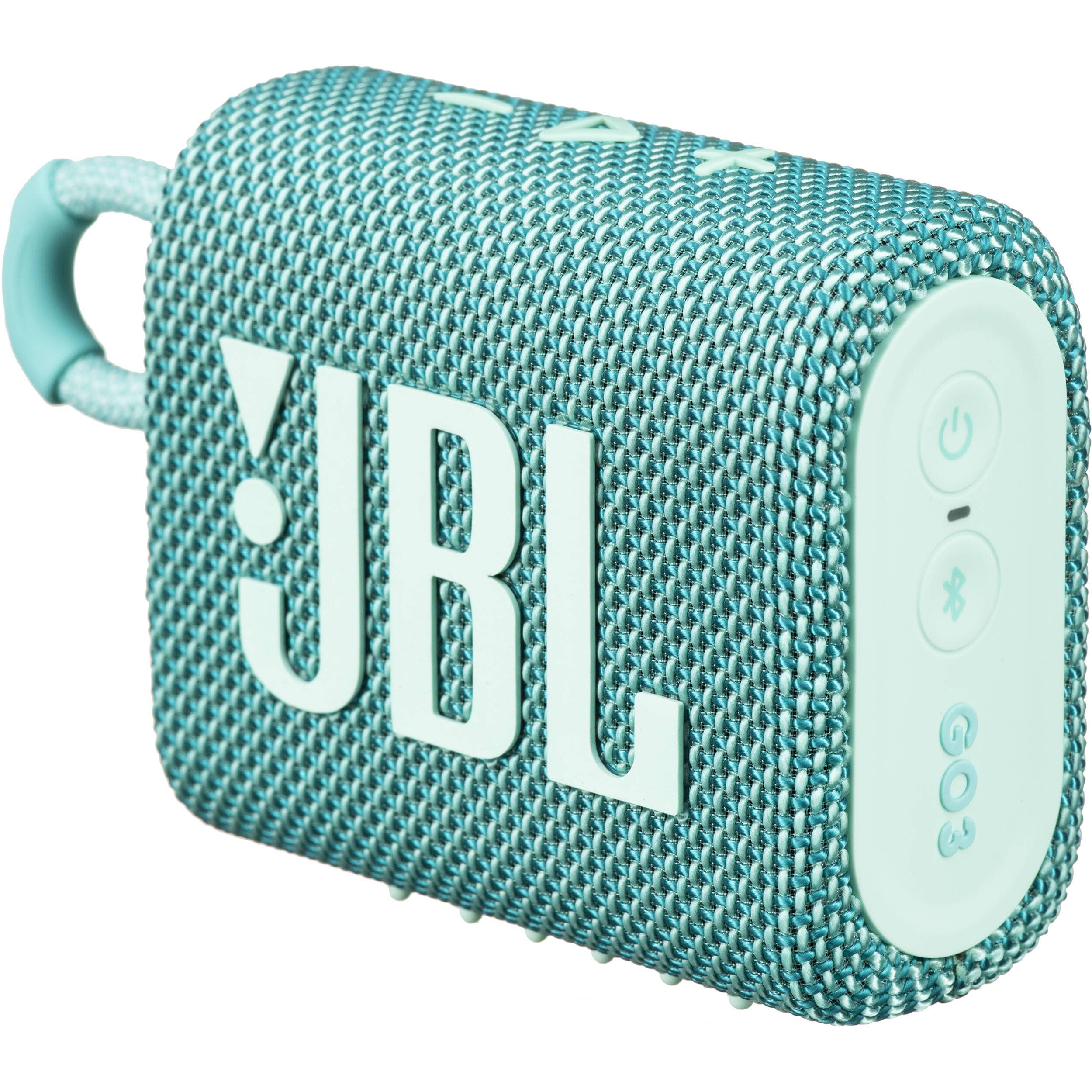 JBL Go 3 Portable Waterproof Bluetooth Speaker, Teal - Certified Refurbished - Image 2