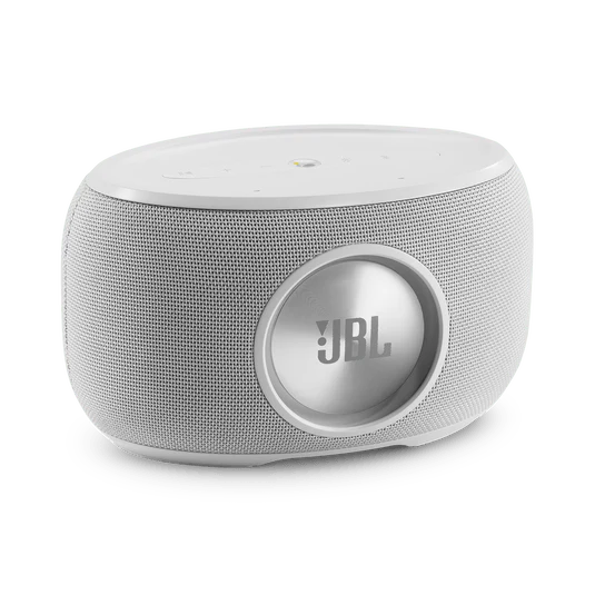 JBL Link 300 Wi-Fi Bluetooth Voice-Active Speaker, White - Certified Refurbished - Image 3
