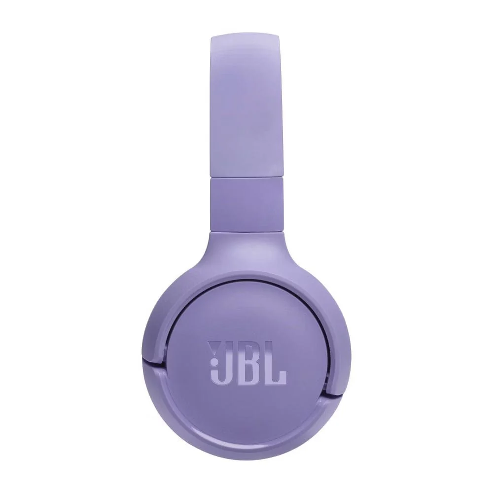 JBL Tune Pure Bass 520BT Wireless On-Ear Bluetooth Headphones, Purple - Certified Refurbished - Image 3