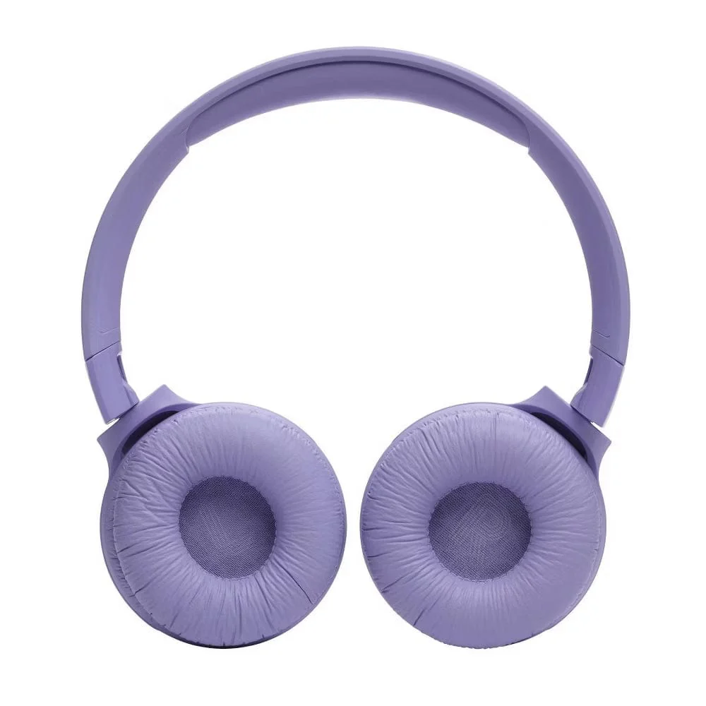 JBL Tune Pure Bass 520BT Wireless On-Ear Bluetooth Headphones, Purple - Certified Refurbished - Image 4