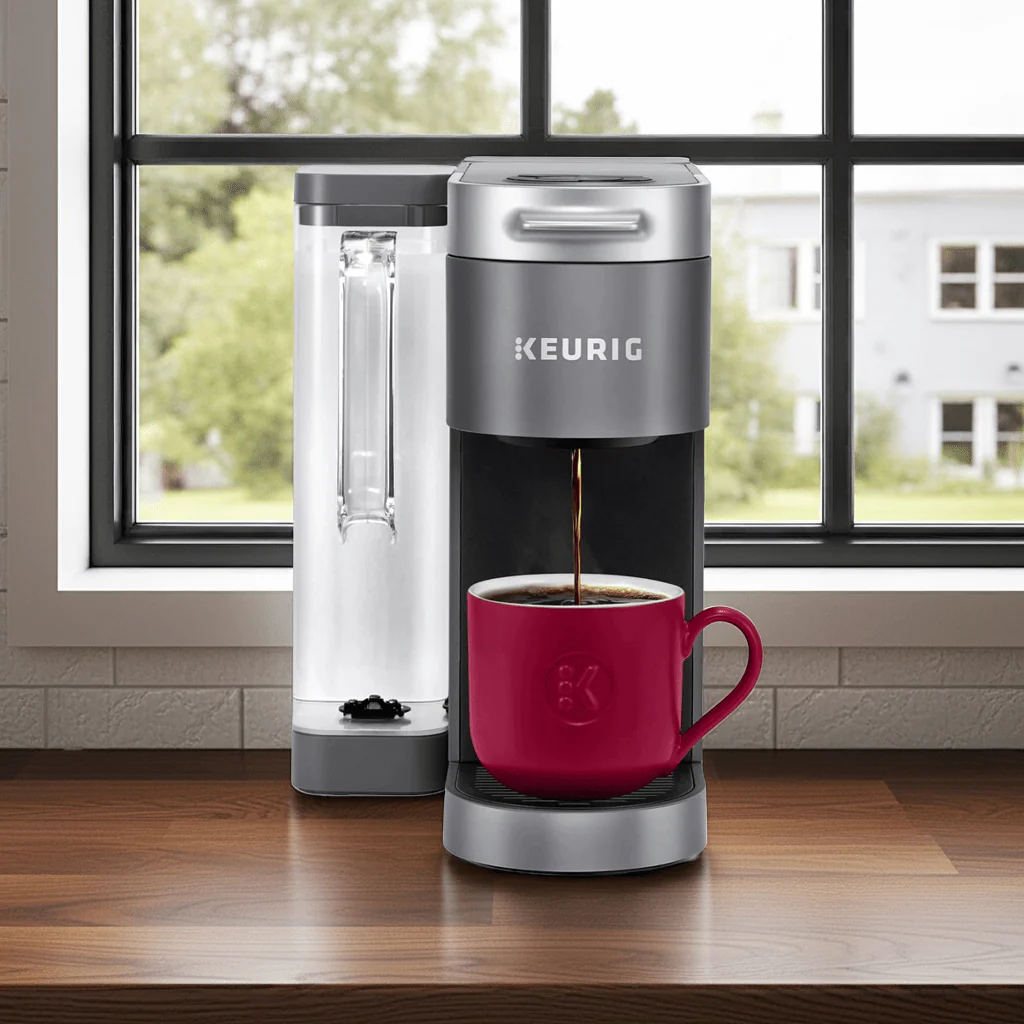 Keurig K-Supreme Single Serve K-Cup Pod Coffee Maker, Gray - Certified Refurbished - Image 3