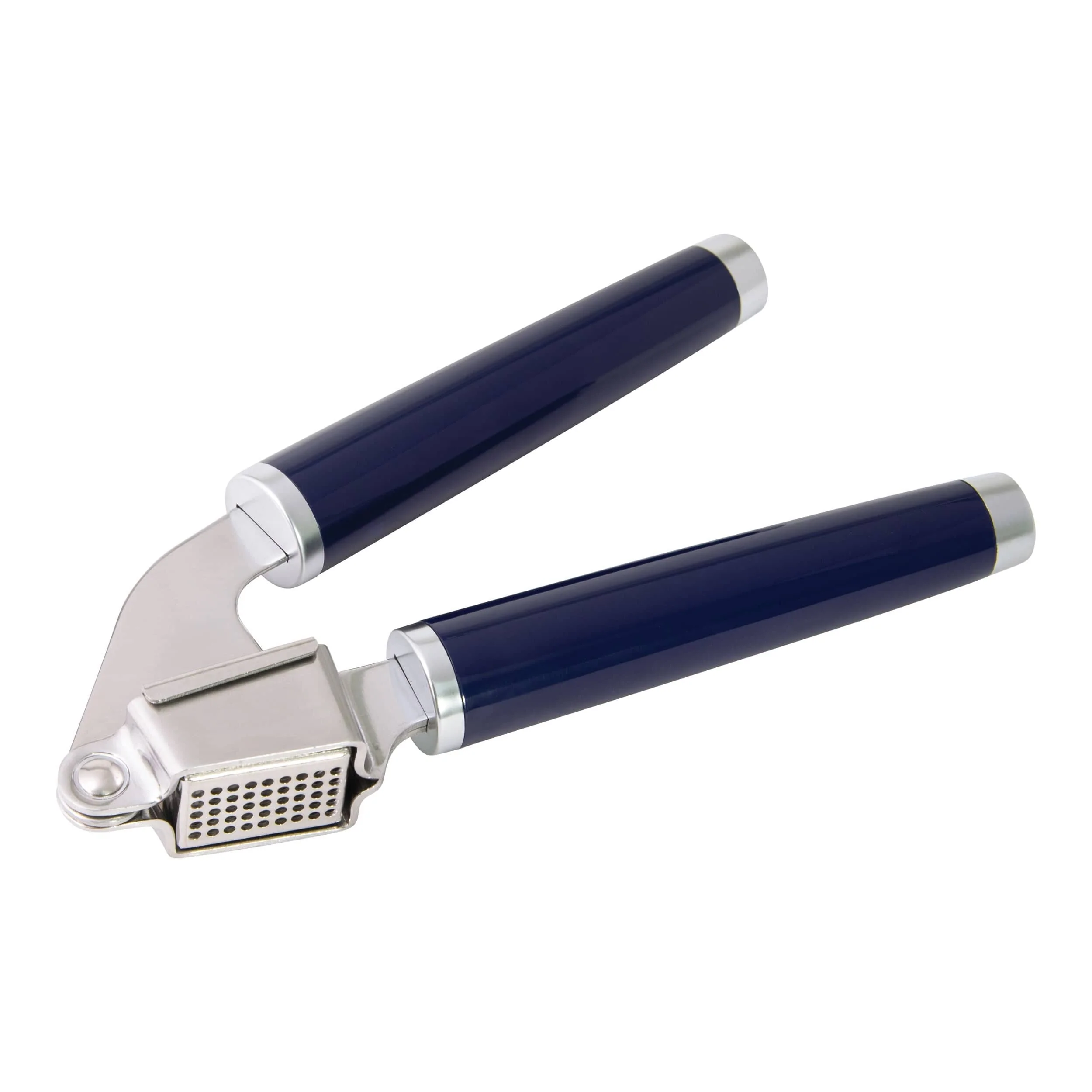 KitchenAid Classic Garlic Press, 7.68-Inch, Cobalt Blue