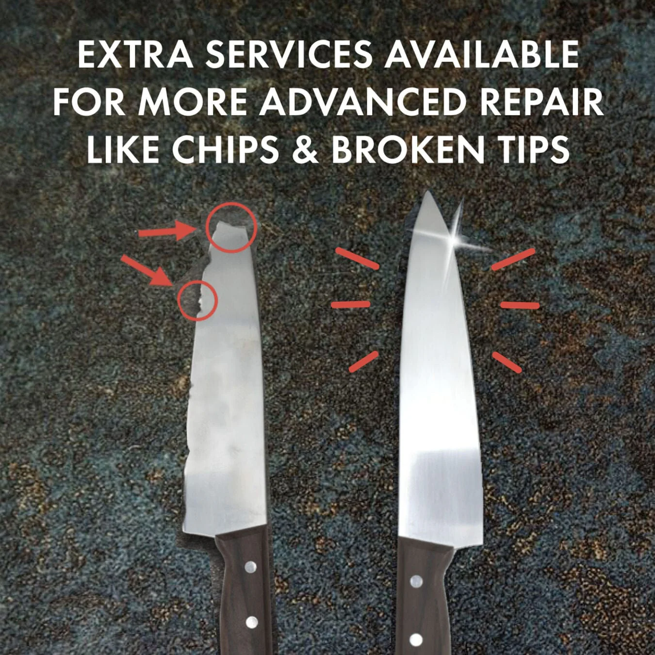 Knife Aid Professional Sharpening Service by Mail, 10 Knives - Image 6