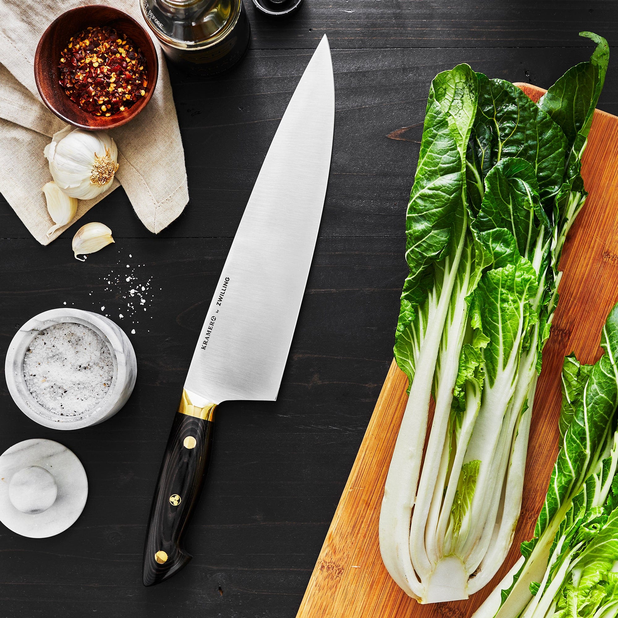 Kramer by Zwilling Euroline Carbon Collection 2.0 10-inch Chef's Knife - Image 4