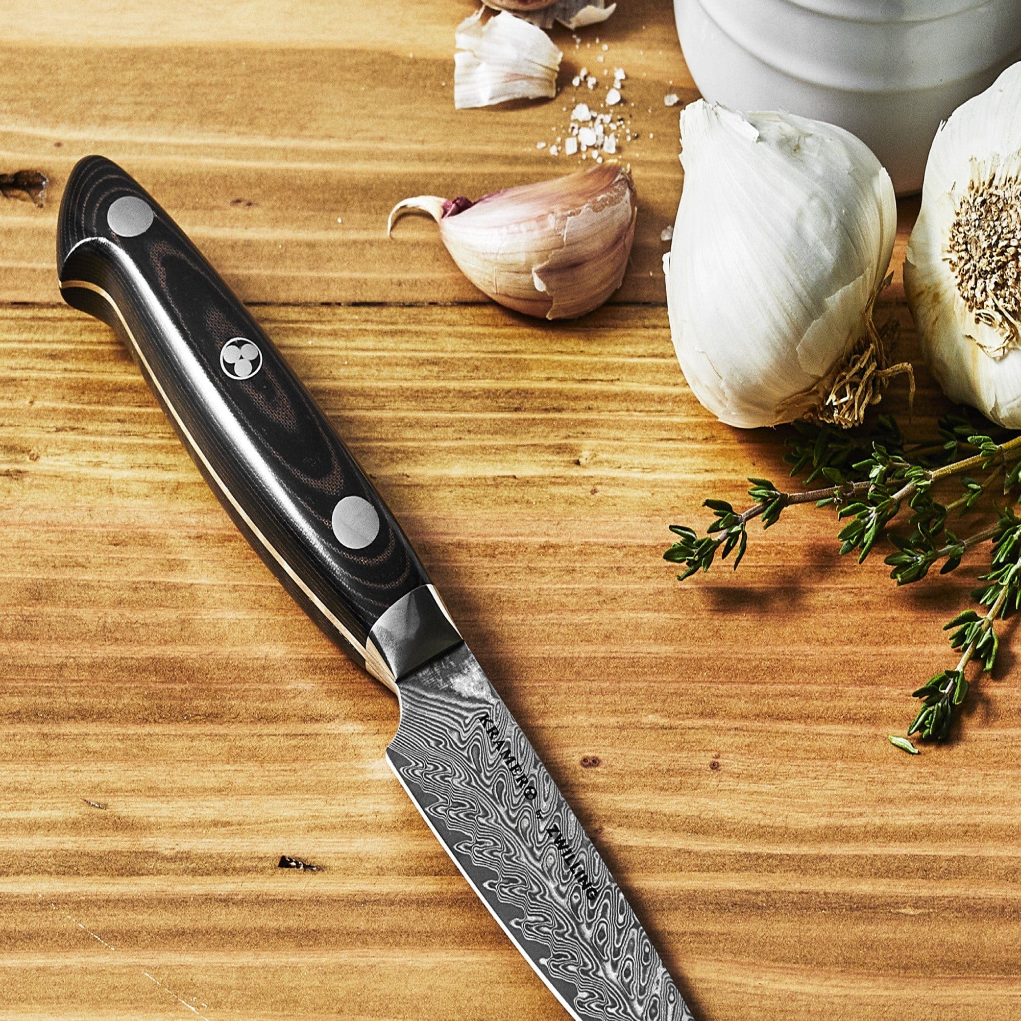 Kramer by Zwilling Euroline Damascus Collection 5-inch Utility Knife - Image 2