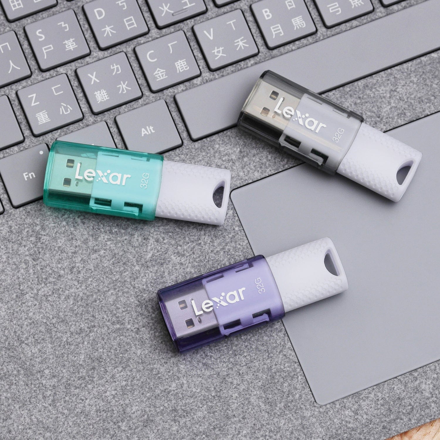 Lexar JumpDrive S60 32-GB USB 2.0 Flash Drives, 5 Pack - Image 2
