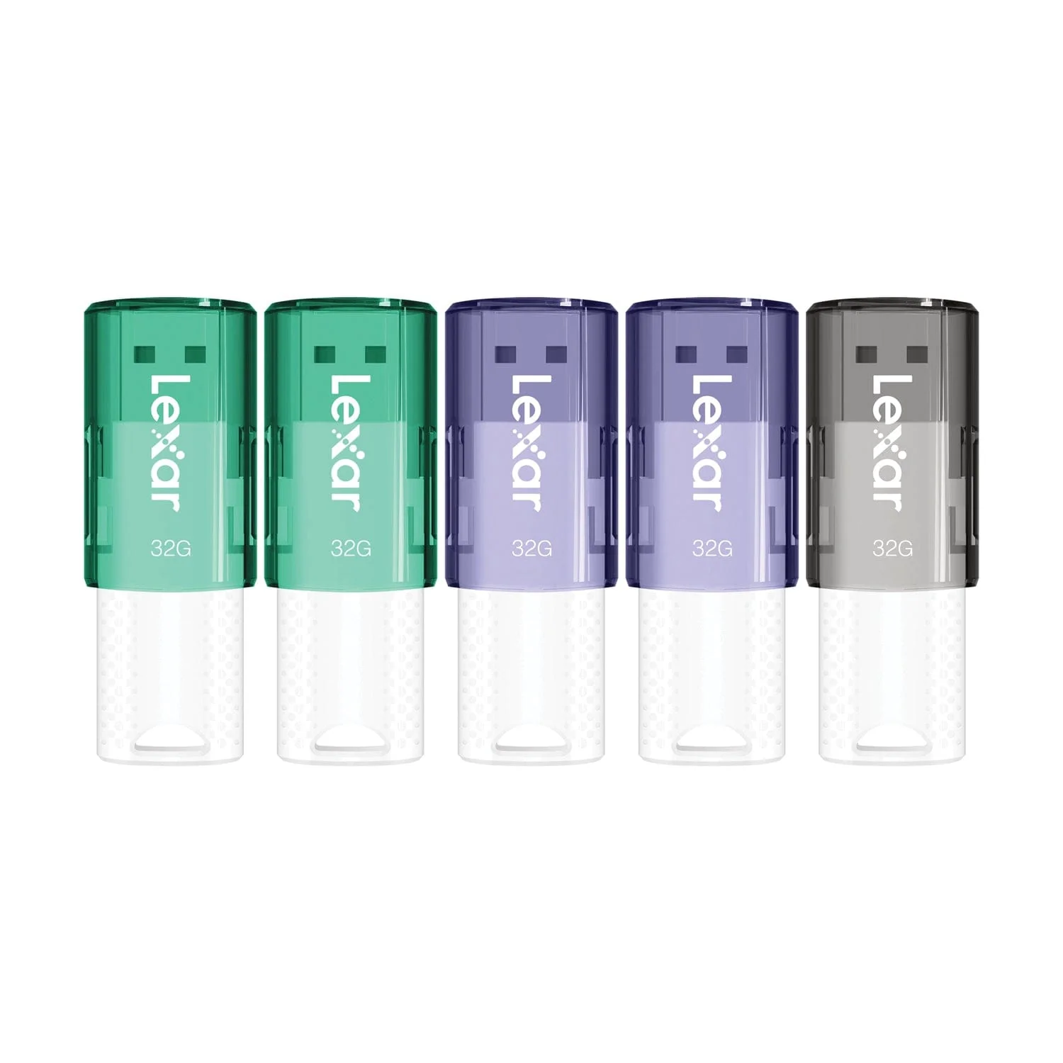 Lexar JumpDrive S60 32-GB USB 2.0 Flash Drives, 5 Pack - Image 4