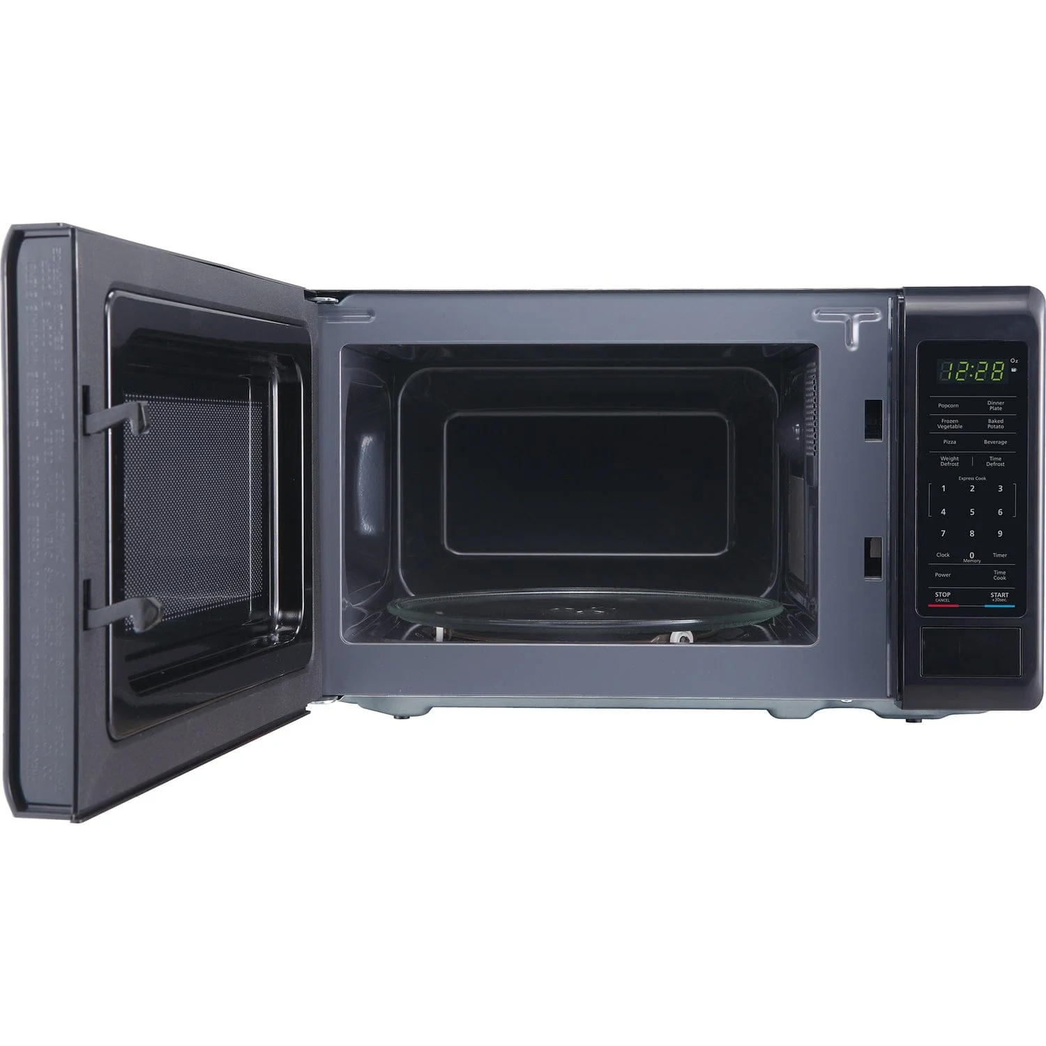 Magic Chef 0.7-Cu. Ft. 700-Watt Countertop Digital Touch Microwave, Black - Image 2