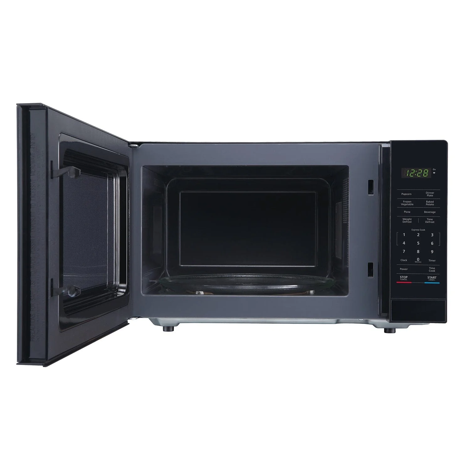 Magic Chef 1.1-Cu. Ft. 1000-Watt Digital Touch Countertop Microwave, Black - Image 2