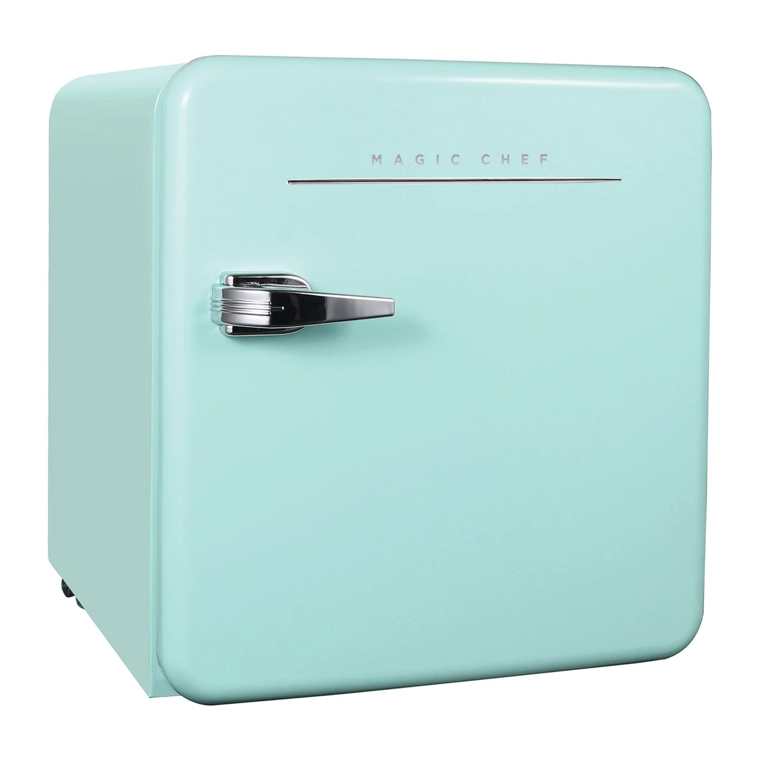 Magic Chef 1.6-Cu. Ft. ENERGY-STAR Certified Retro Mini Fridge with Manual Defrost, Green - Image 2