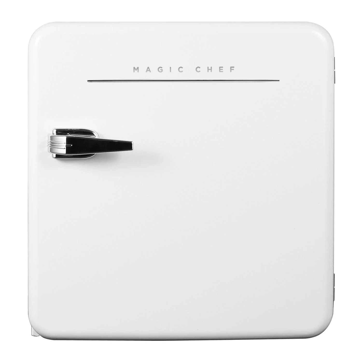 Magic Chef 1.6-Cu. Ft. ENERGY-STAR Certified Retro Mini Fridge with Manual Defrost, White - Image 3