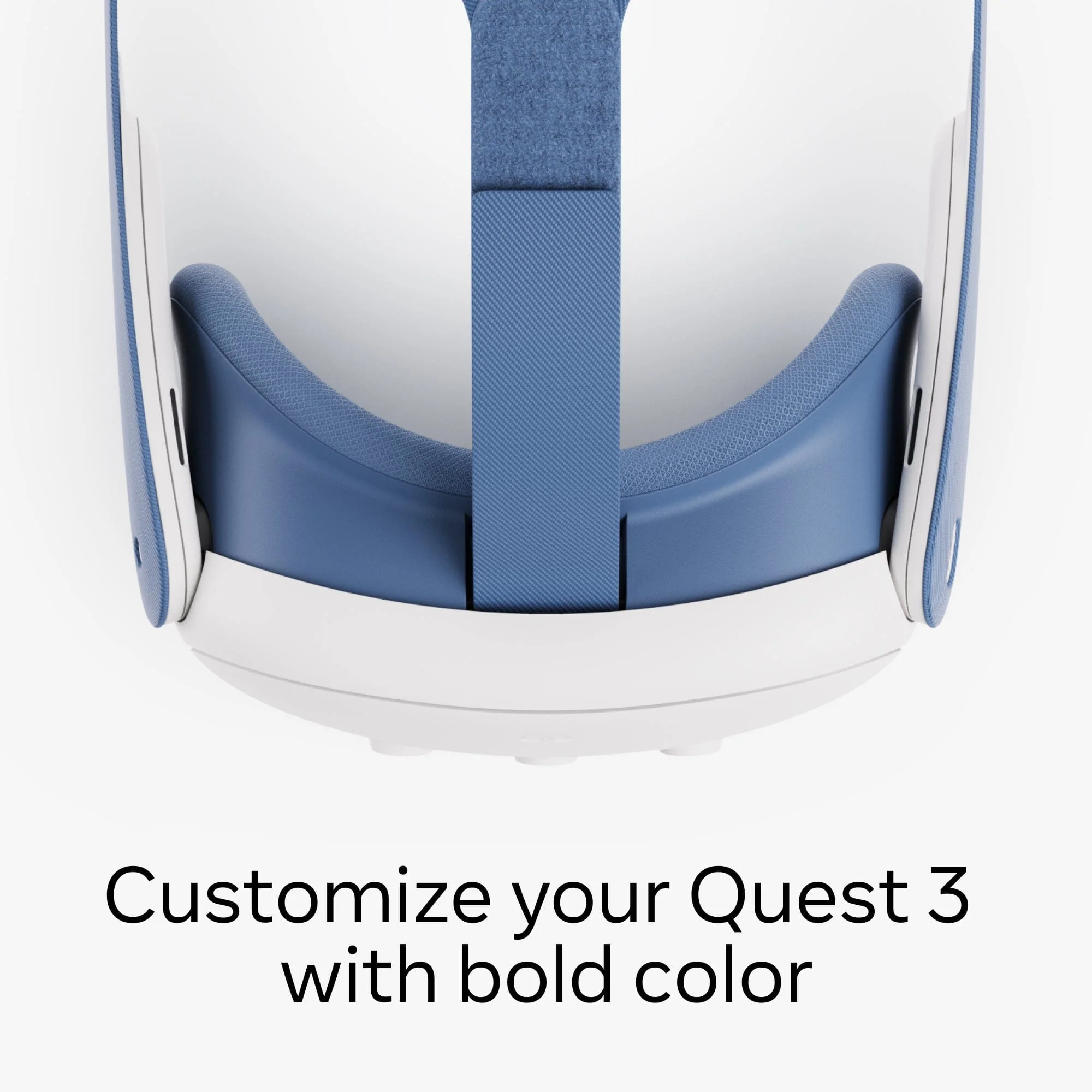 Meta Quest 3 Facial Interface & Head Strap (Elemental Blue) - Image 2