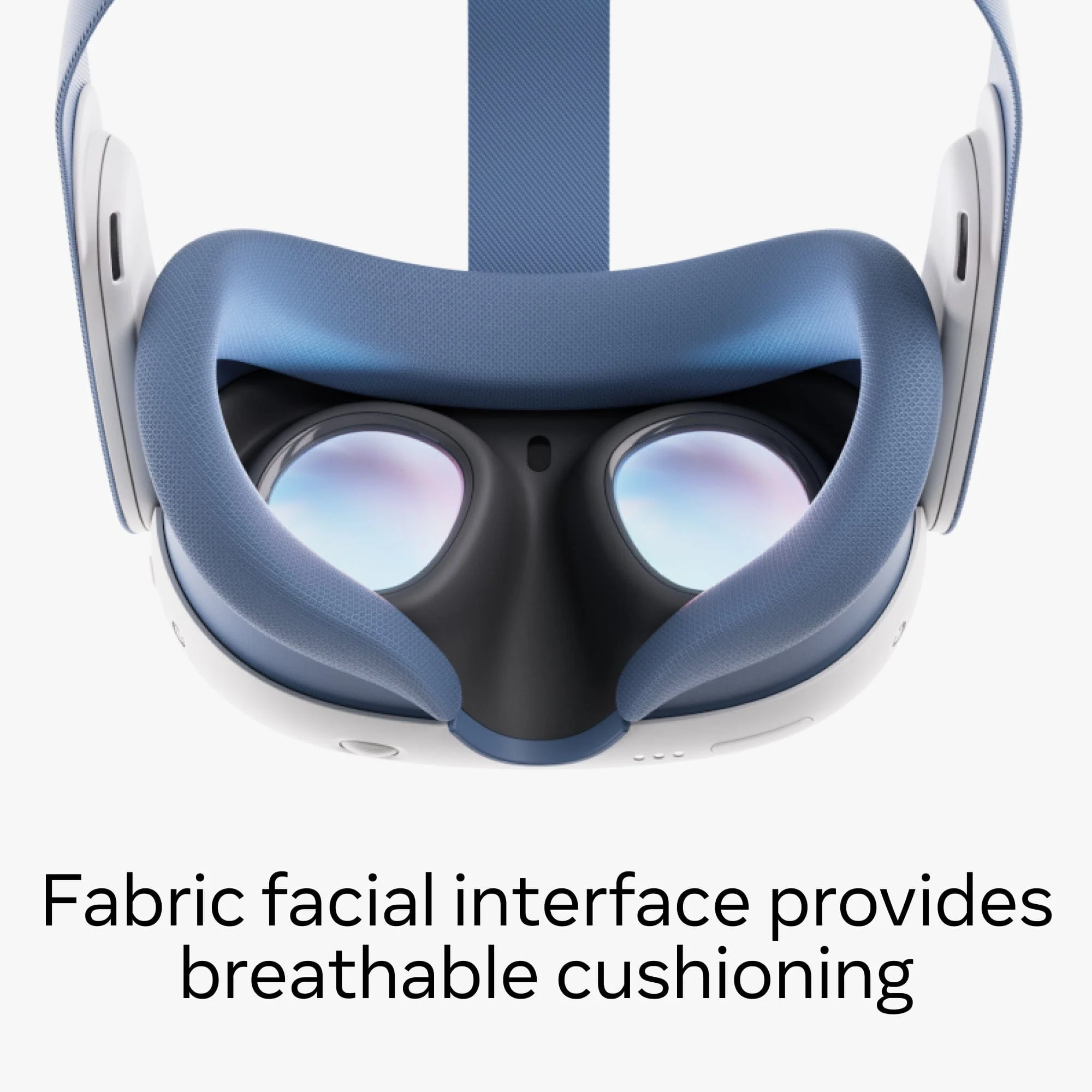 Meta Quest 3 Facial Interface & Head Strap (Elemental Blue) - Image 4