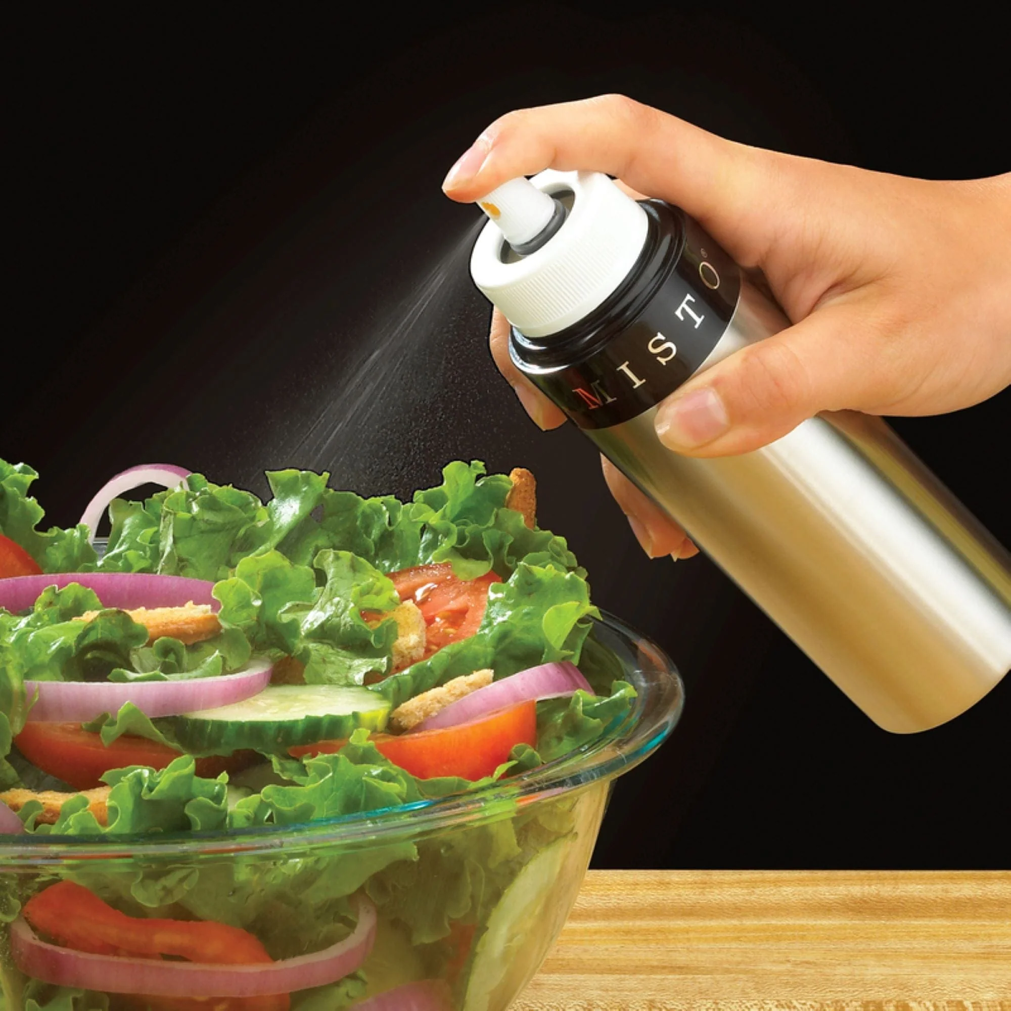 Misto Aluminum Oil Sprayer, Set of 2 - Versatile Refillable Aerosol Sprayers for Olive Oil, Vinegar, Lemon Juice, Dressings - Image 4