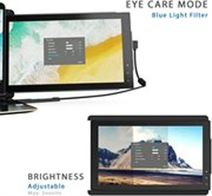 Mobile Pixels Trio Portable Monitor for Laptops, 12.5'' Full HD IPS Screens, USB C/USB A Dual or Triple Displays, Windows/OS/Android/Nintendo Switch (One Monitor Only) - Certified Refurbished - Image 7