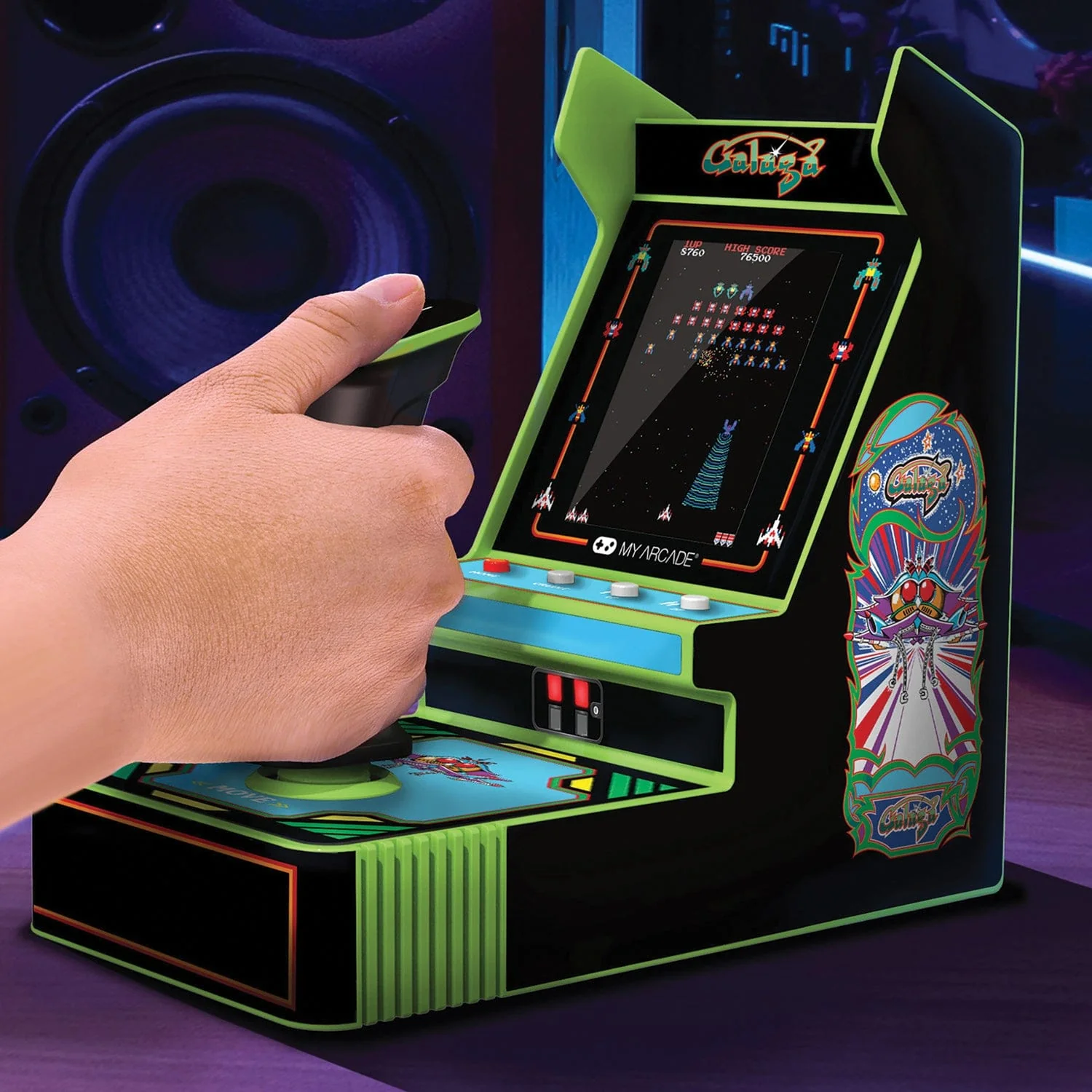 My Arcade Galaga Joystick Player Retro Arcade - Image 3