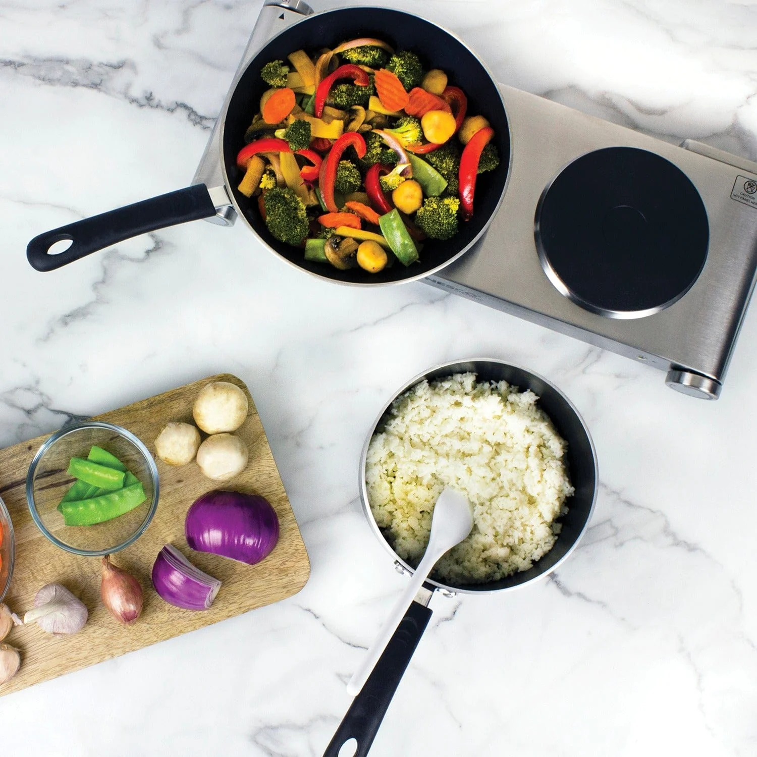 Nesco 1800-Watt Double-Burner Electric Cast-Iron Hot Plate - Image 4