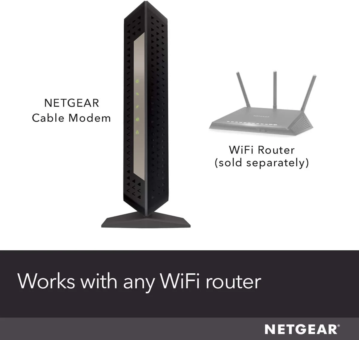 Netgear CM1000 DOCSIS 3.1 Compatible w/ All Cable Providers, Ultra-High Speed Cable Modem - Refurbished - Image 5