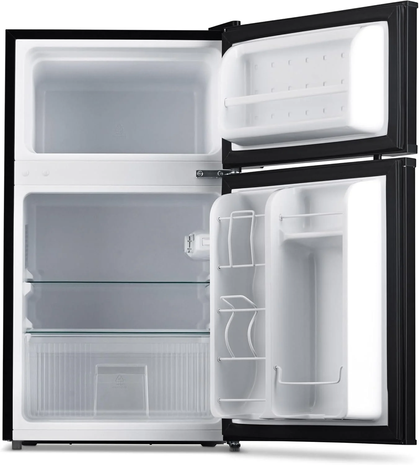 Newair Compact Mini Fridge with Freezer, 3.1 Cu. Ft., Gray - Certified Refurbished - Image 10