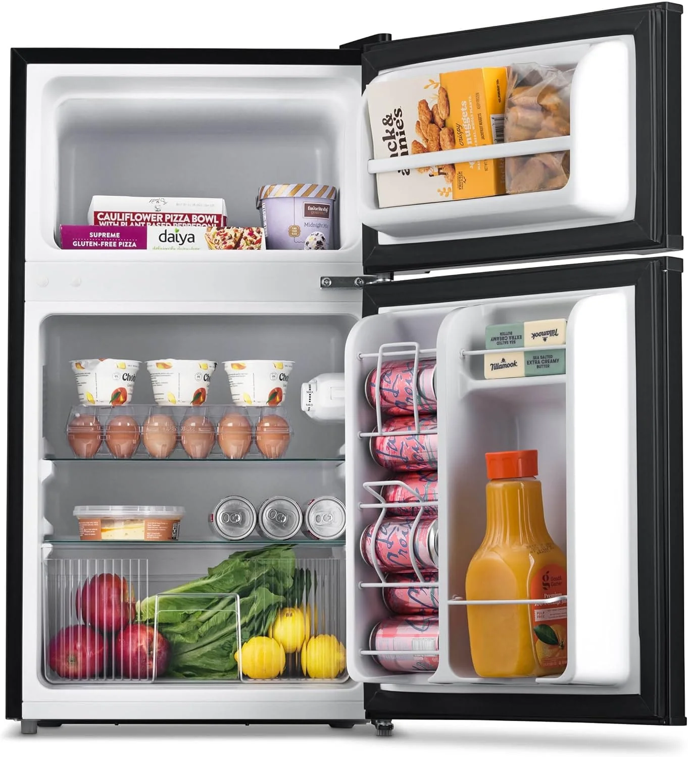 Newair Compact Mini Fridge with Freezer, 3.1 Cu. Ft., Gray - Certified Refurbished - Image 9