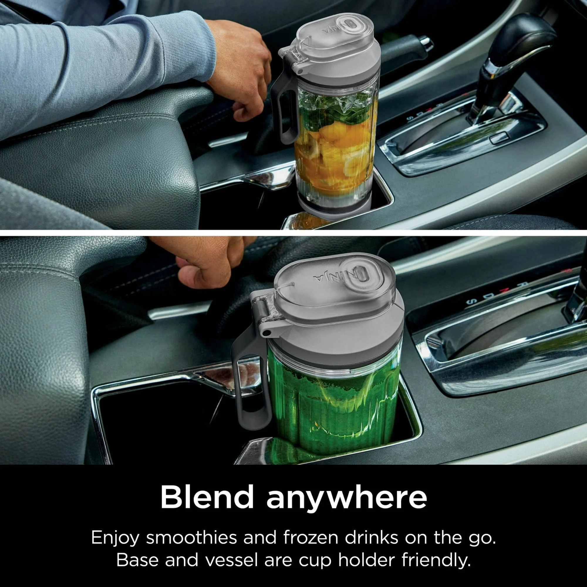 Ninja Blast Max Personal Cordless Blender for Smoothies, Frozen Drinks, Ice Crush, 20 oz. Twist & Go, Gray - Certified Refurbished - Image 9