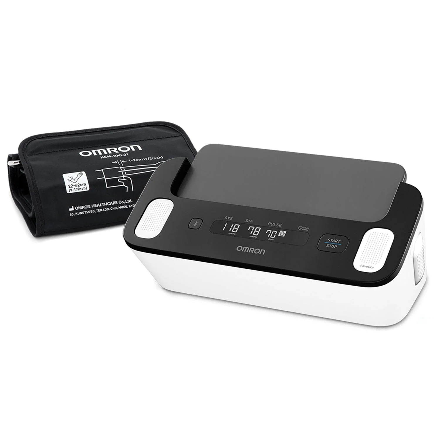 Omron Complete Wireless Upper Arm Blood Pressure Monitor and Single-Lead EKG Monitor - Image 2