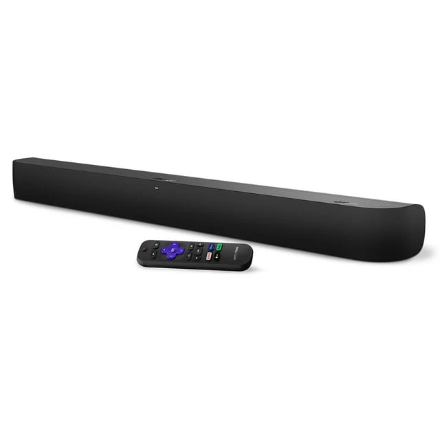 Onn 2.0 Channel Roku Soundbar with Wireless 10" Subwoofer Bundle, Roku Streaming UHD 4K Apps, Black - Image 2