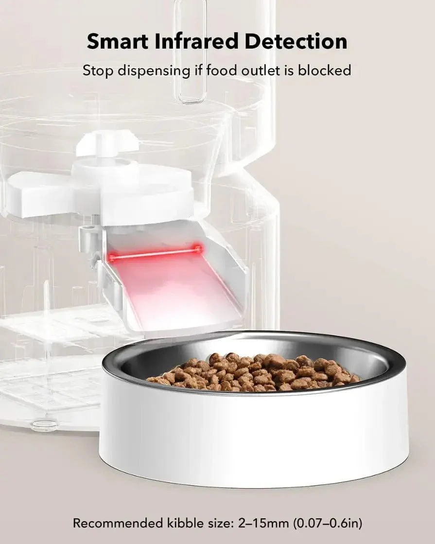 Petlibro Granary 3L Automatic Pet Feeder, White - Certified Refurbished - Image 7