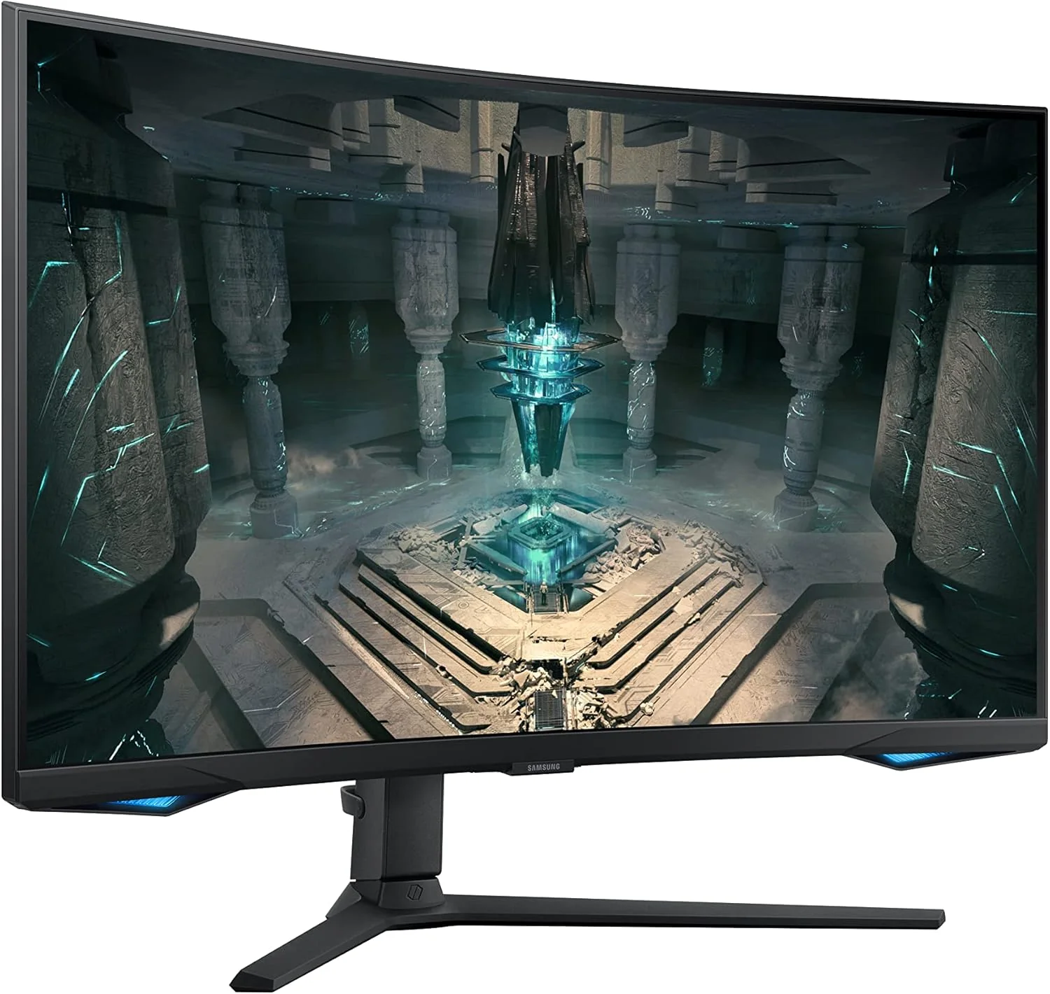 Samsung 27" Odyssey G65B QHD Curved Gaming Monitor, 240Hz, 1ms GTG, HDR600, Gaming Hub, 1000R, AMD FreeSync Premium Pro, Black - Image 2