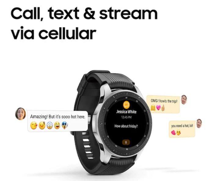 Samsung Galaxy Watch 46mm Silver - Certified Refurbished - Image 8