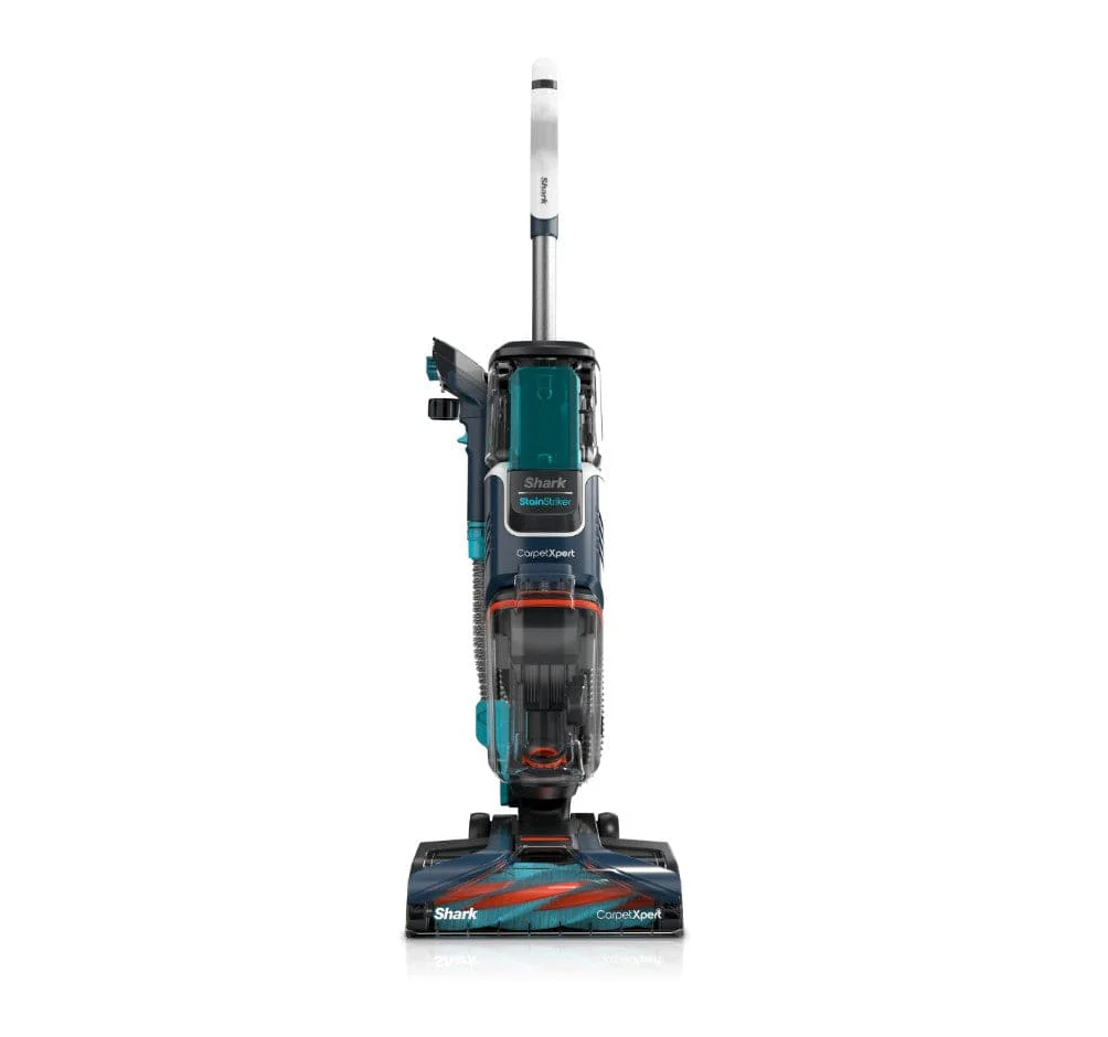 Shark CarpetXpert Deep Cleaner for Carpet, Rugs & Upholstery with StainStriker, Navy - Certified Refurbished