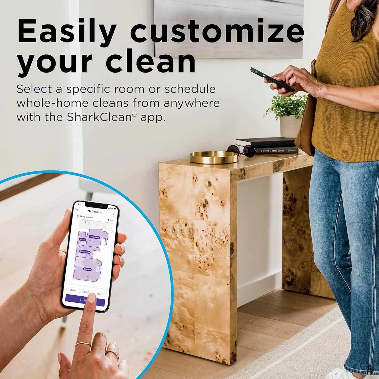 Shark Matrix Robot Vacuum for Carpets and Hardfloors, Self-Cleaning Brushroll, Precision Mapping, Smart Control - Certified Refurbished - Image 8