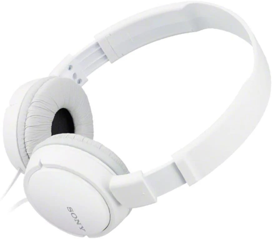 Sony ZX Series Extra Bass Smartphone Headset with Mic, White - Image 3