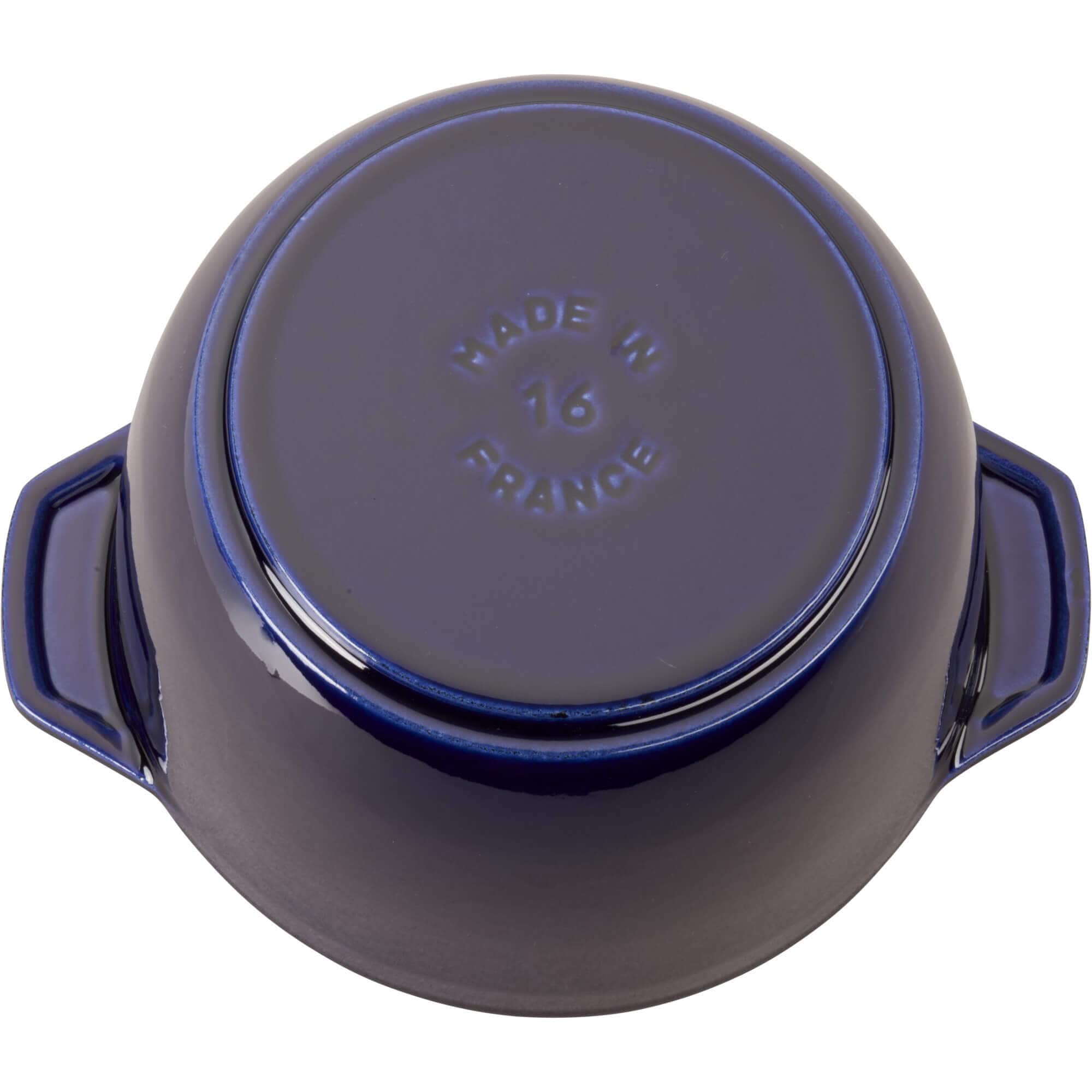 Staub Cast Iron 1.5-qt Petite French Oven - Dark Blue - Image 3