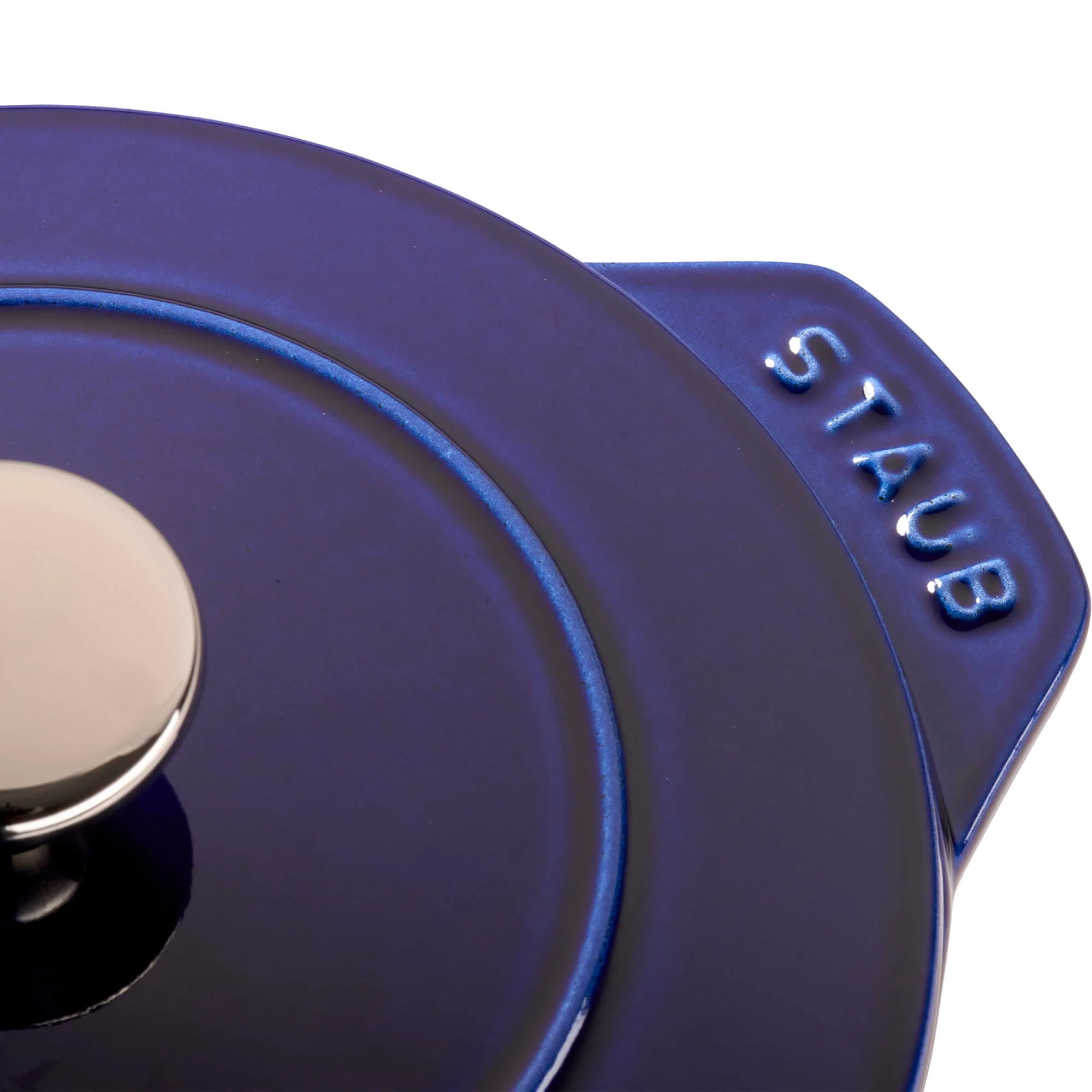 Staub Cast Iron 1.5-qt Petite French Oven - Dark Blue - Image 4