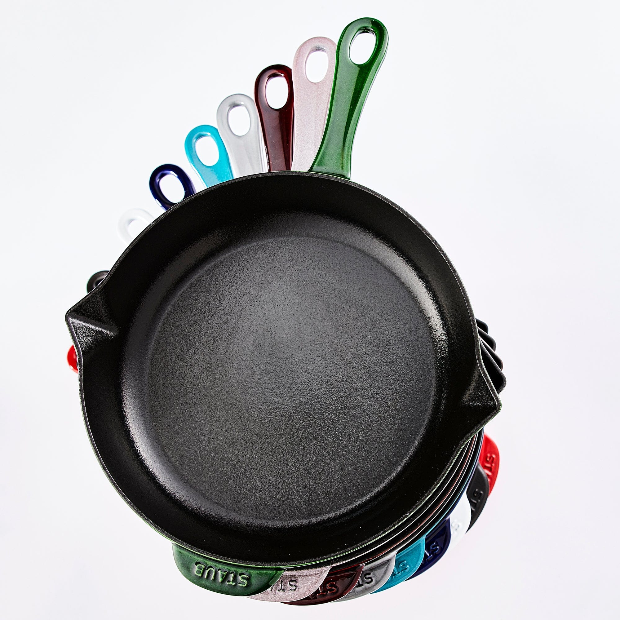Staub Cast Iron 10-inch Fry Pan - Basil - Image 8