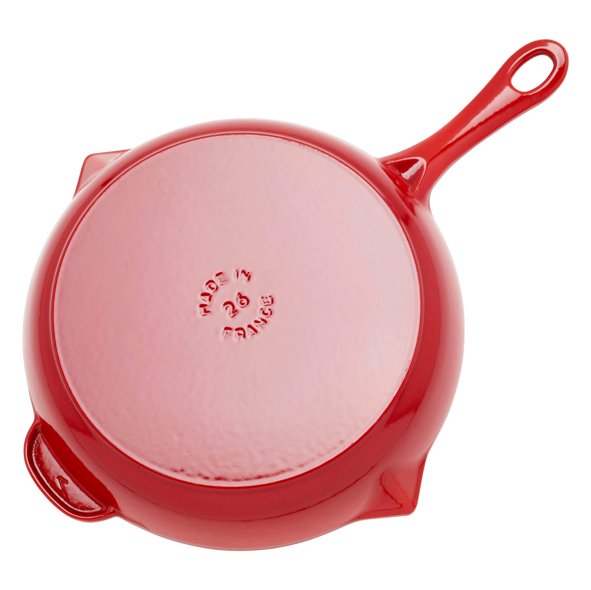 Staub Cast Iron 10-inch Fry Pan - Cherry - Image 5