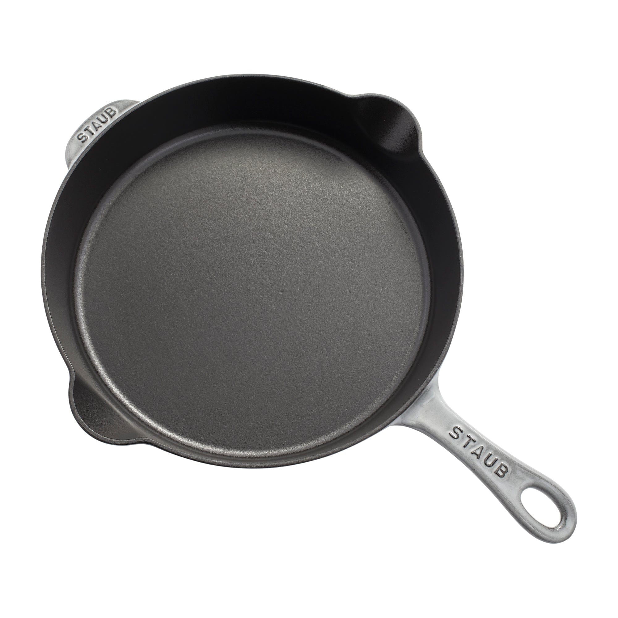 Staub Cast Iron 11-inch Traditional Skillet - Graphite Grey - Image 2