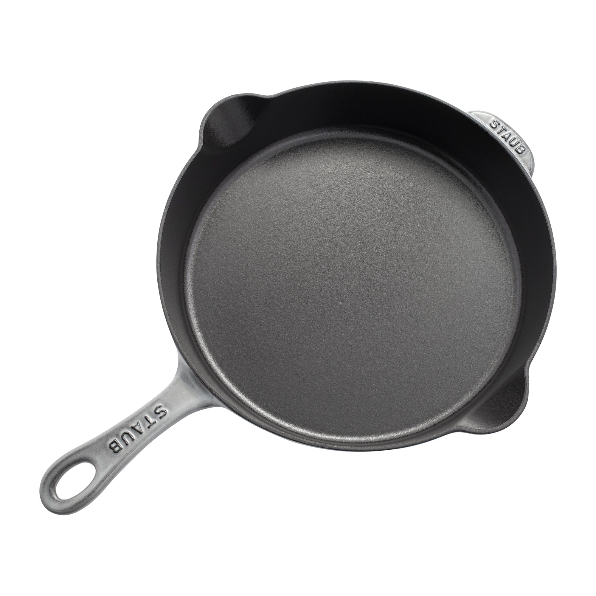 Staub Cast Iron 11-inch Traditional Skillet - Graphite Grey - Image 4