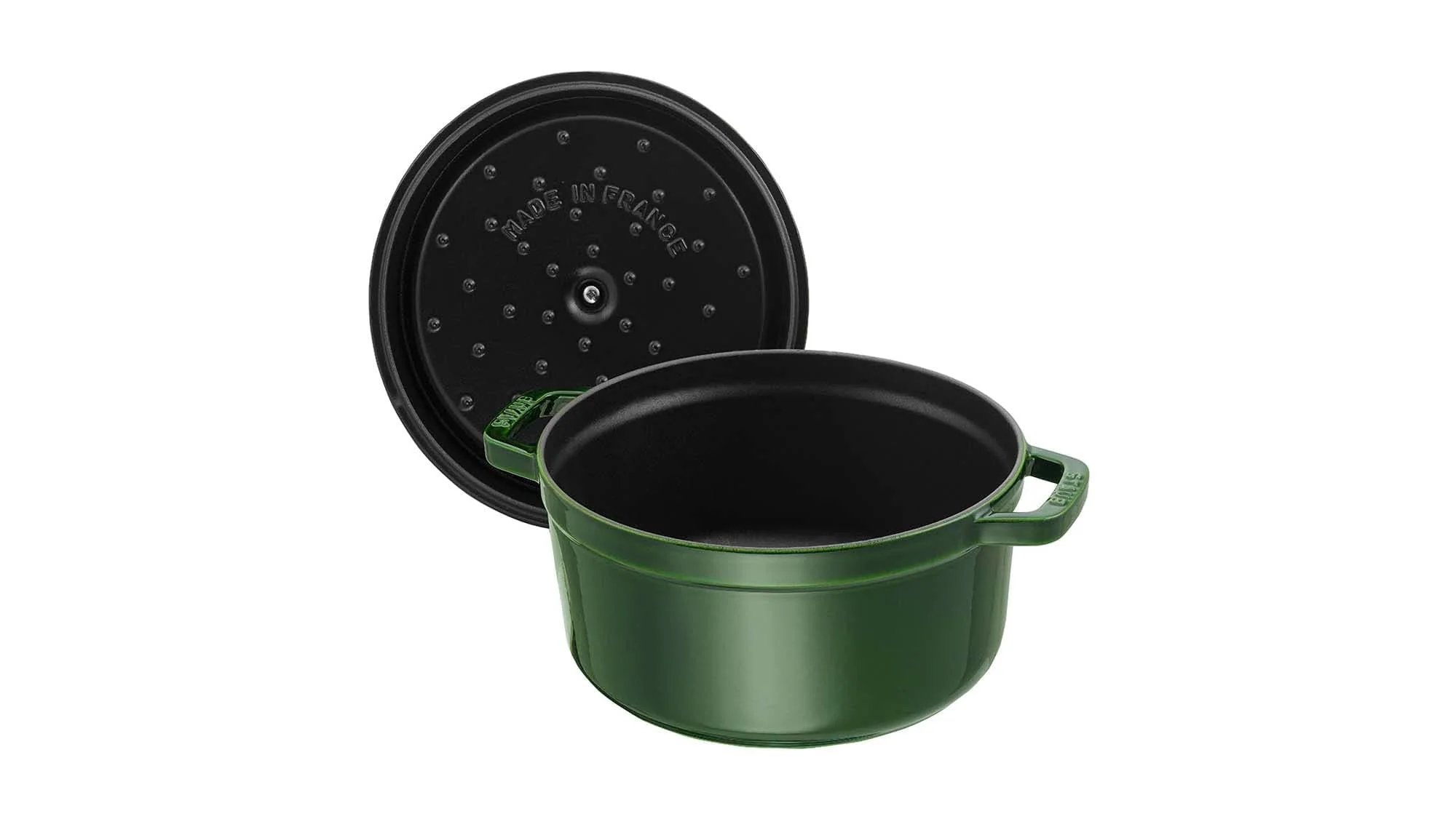 Staub Cast Iron 2.75-qt Round Cocotte, Dutch Oven - Basil - Image 3