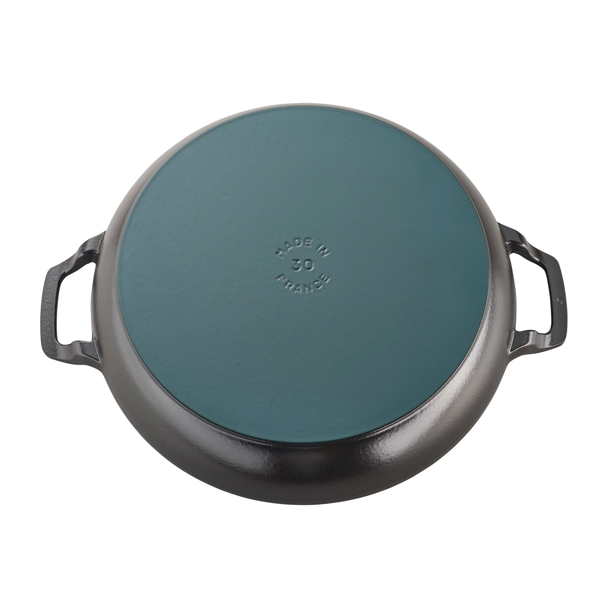 Staub Cast Iron 3.5-qt Braiser with Glass Lid - Matte Black - Image 5