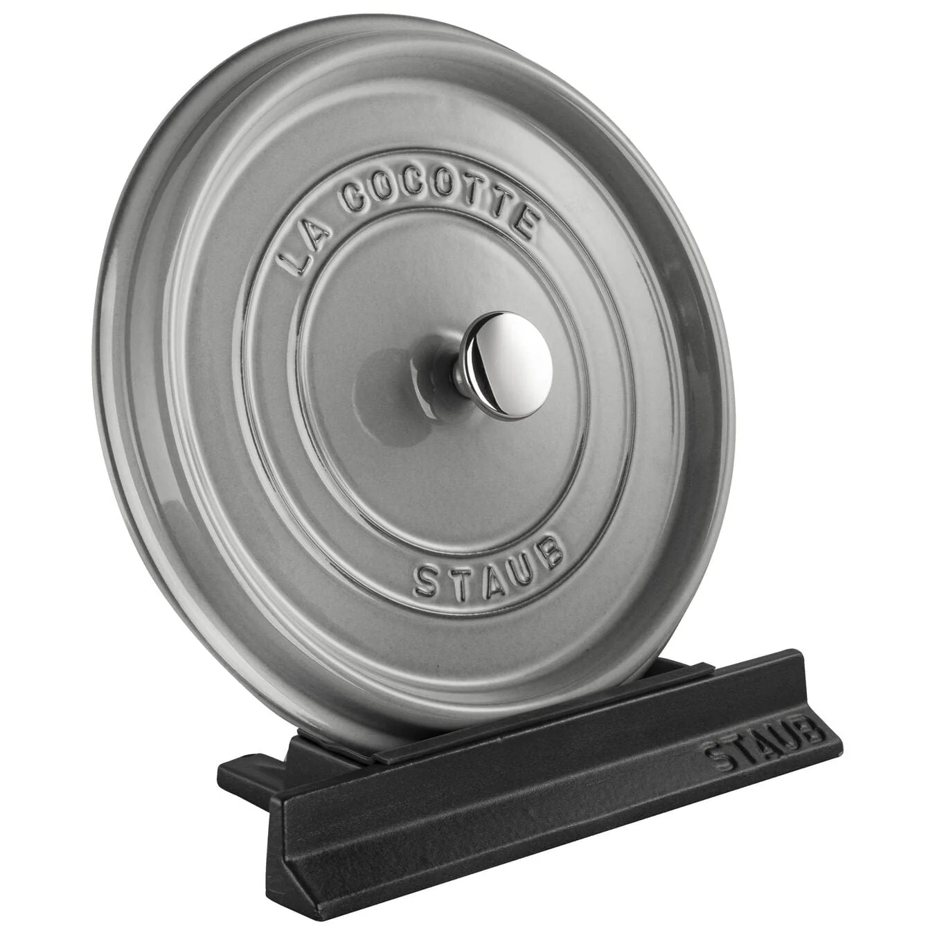 Staub Cast Iron Lid Holder - Black - Image 2