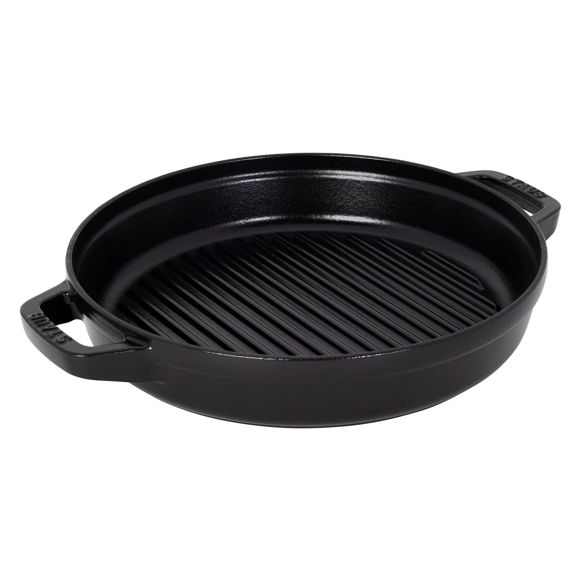 Staub Cast Iron Set 4-pc, Stackable Space-Saving Cookware Set, Dutch Oven with Lid, Matte Black - Image 7