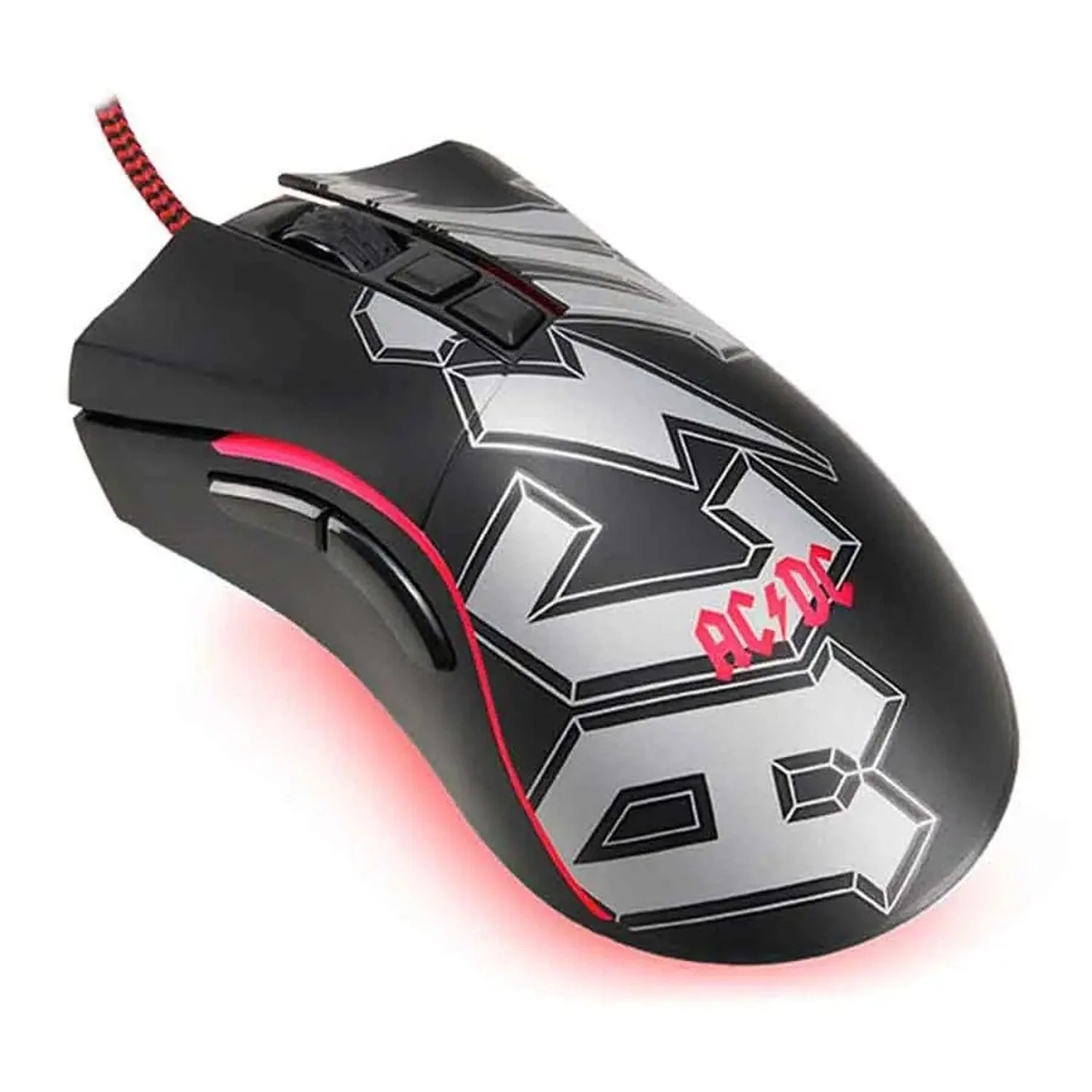 Subsonic Wired Ergonomic Optical Gaming Mouse with Scroll Wheel, 7 Programmable Buttons, 7200 DPI, for PC, AC/DC - Image 4