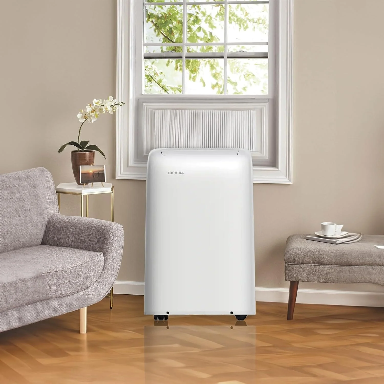 Toshiba 8,000 BTU Portable Air Conditioner with Dehumidifier and Remote, Cools Up To 350 Sq. Ft. - Certified Refurbished - Image 5
