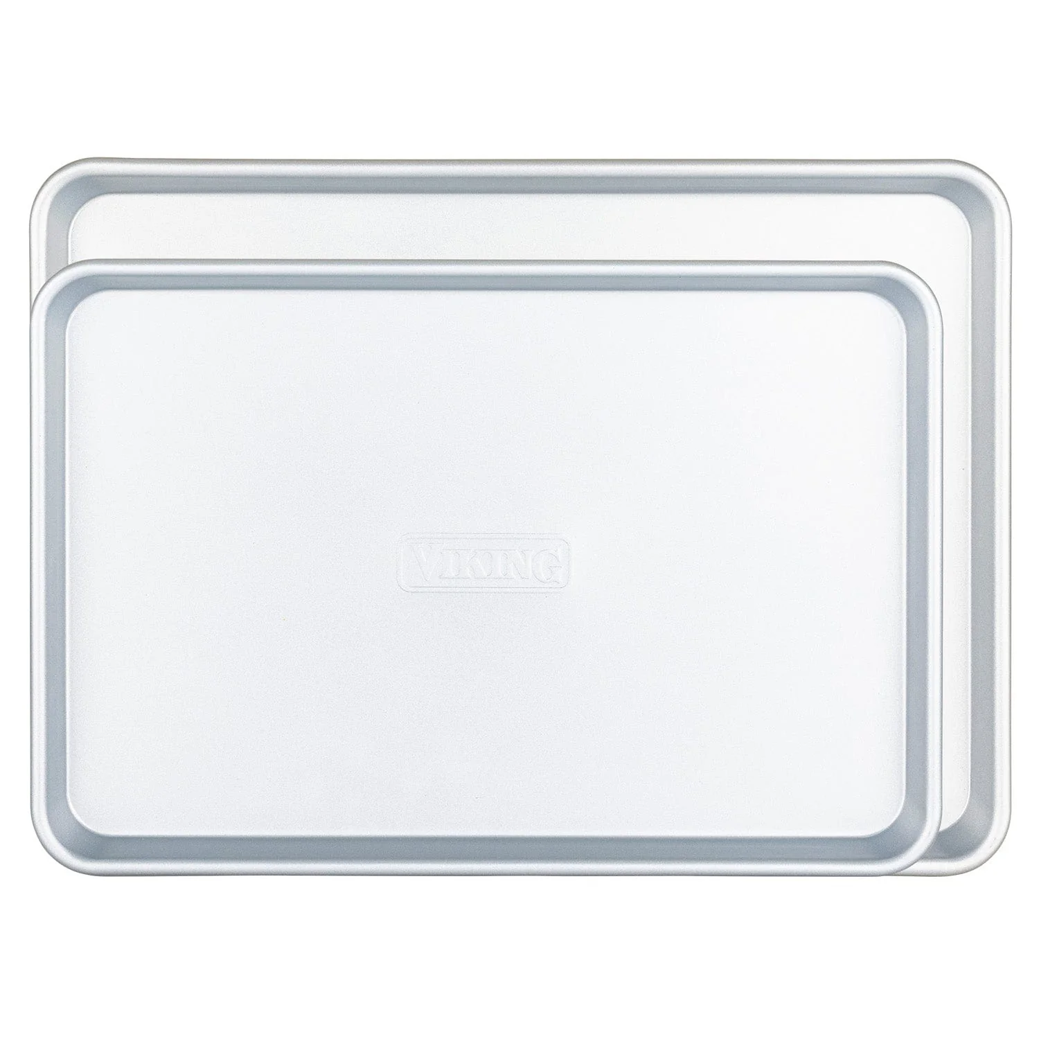 Viking 2-pc Nonstick Baking Sheet Set, Large & Medium, 0.8mm Gauge, Aluminized Steel