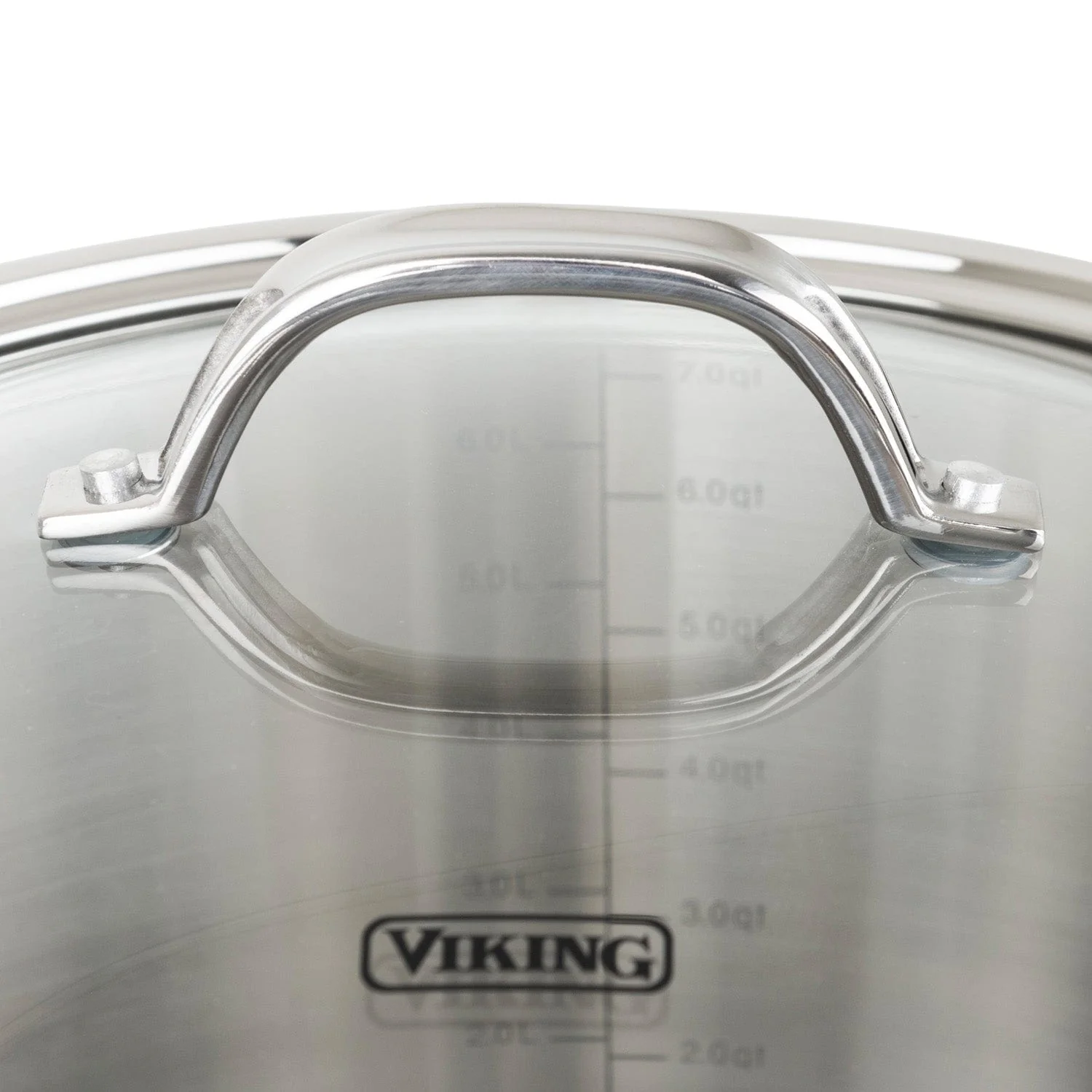 Viking Contemporary 3-Ply 8-Qt. Stock Pot, Mirror Finish - Image 4
