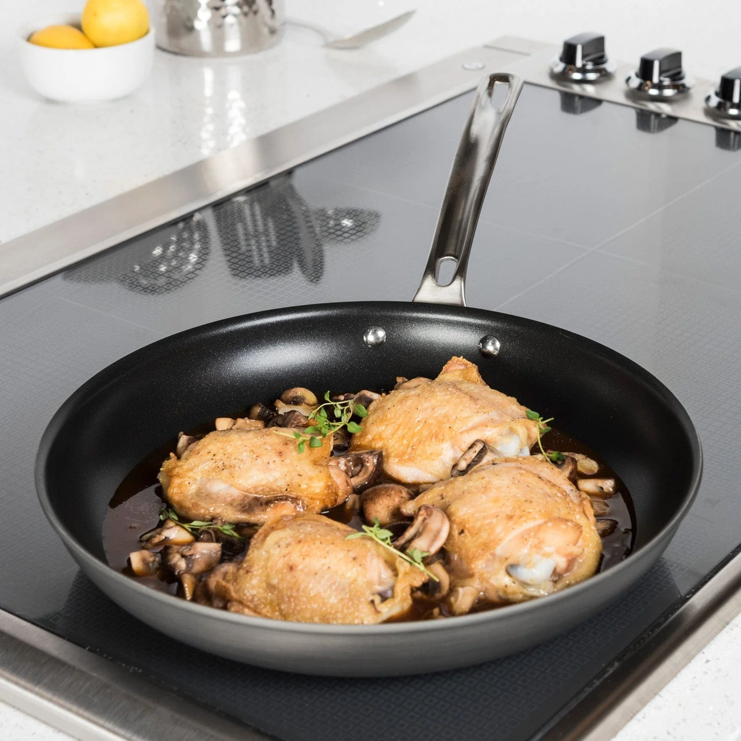 Viking Hard Anodized Nonstick 12" Fry Pan - Image 2