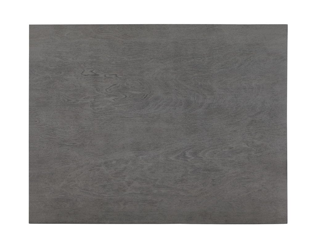 Willow & Hearth Graham 36"W Gray Finish Small Space Counter Height Dining Table with USB Charging Ports and Shelves - Image 2