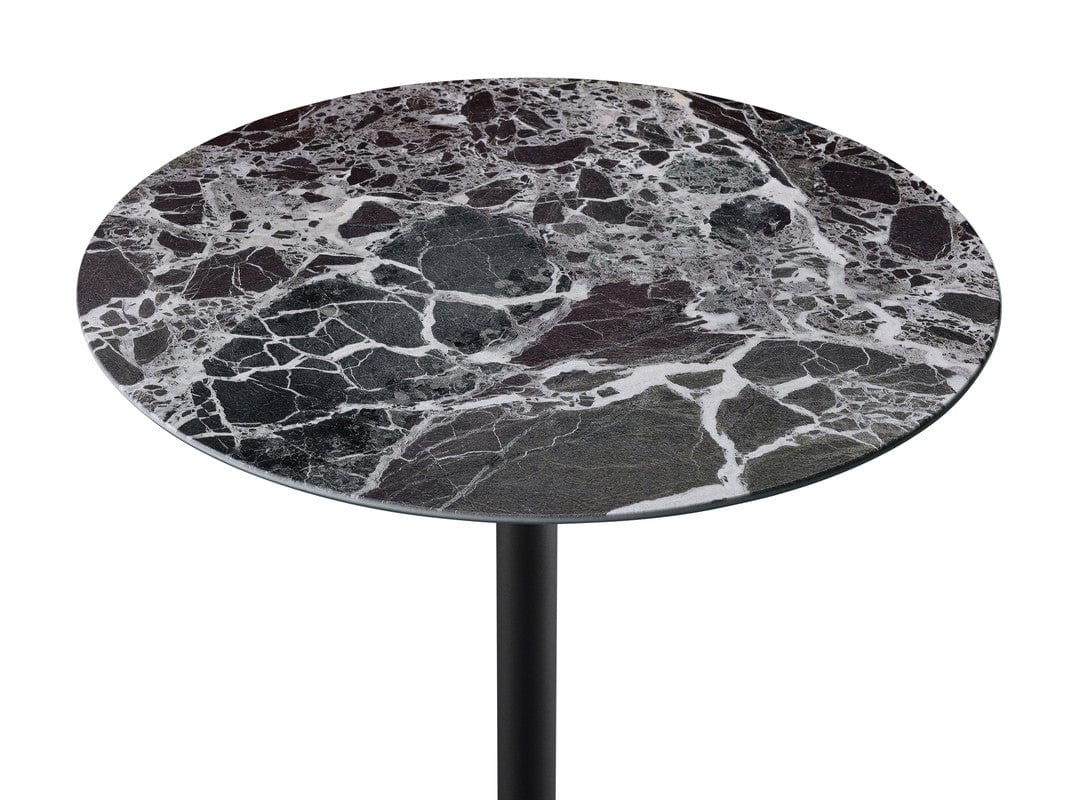 Willow & Hearth Orbit 15.5"W End Table with Height Adjustable Black Marble Textured Top - Image 4